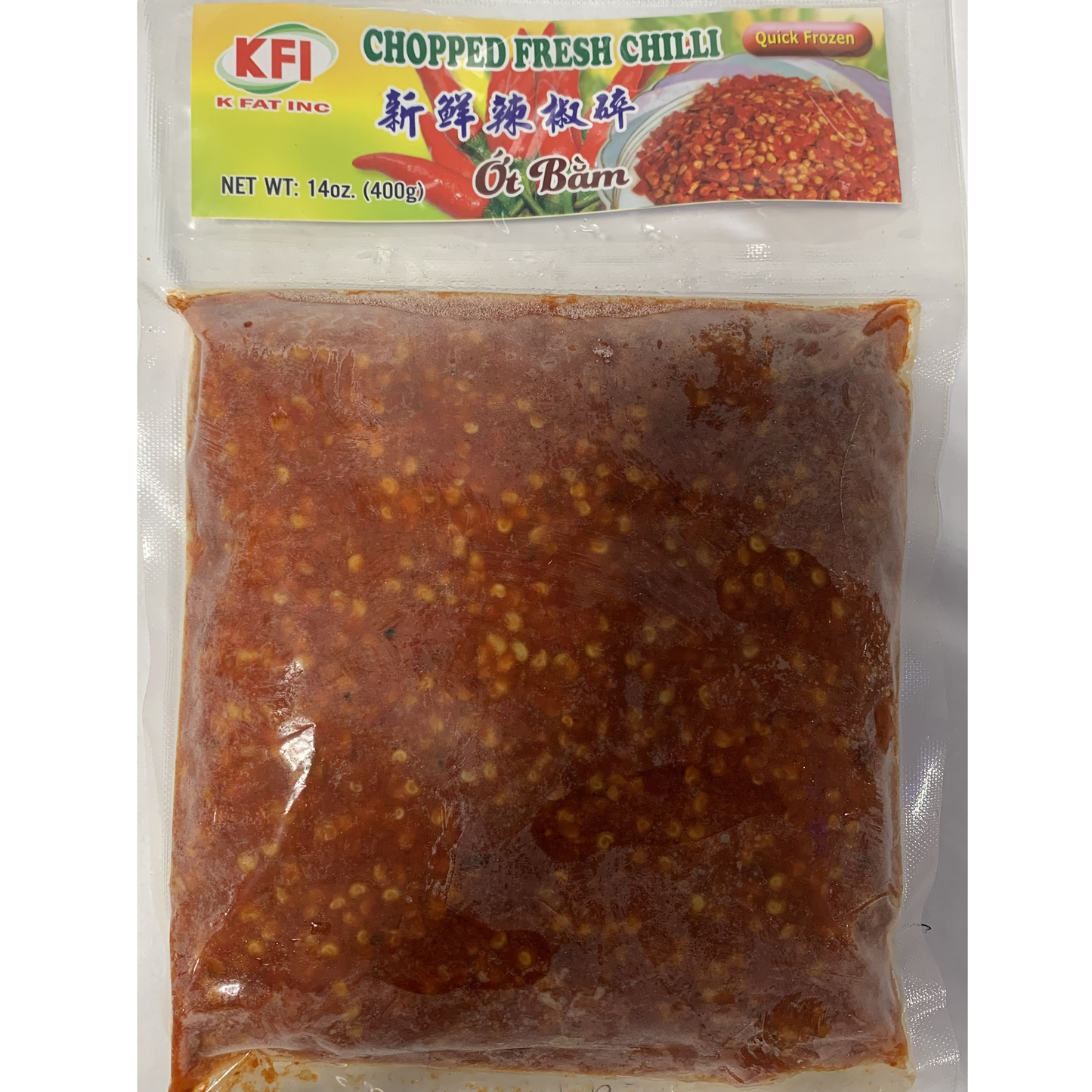KFI 越南新鲜辣椒 碎(冷冻) 14 OZ