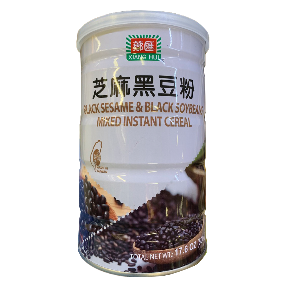 乡汇 芝麻黑豆粉(罐装) 17.6oz
