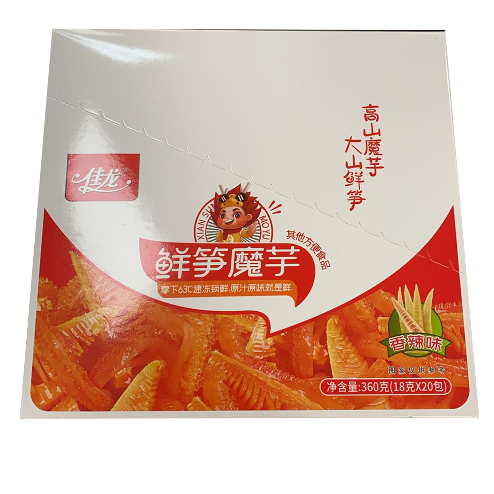 佳龙 鲜笋魔芋 香辣味 360g