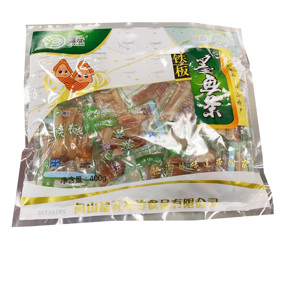富元 铁板墨鱼条 400g