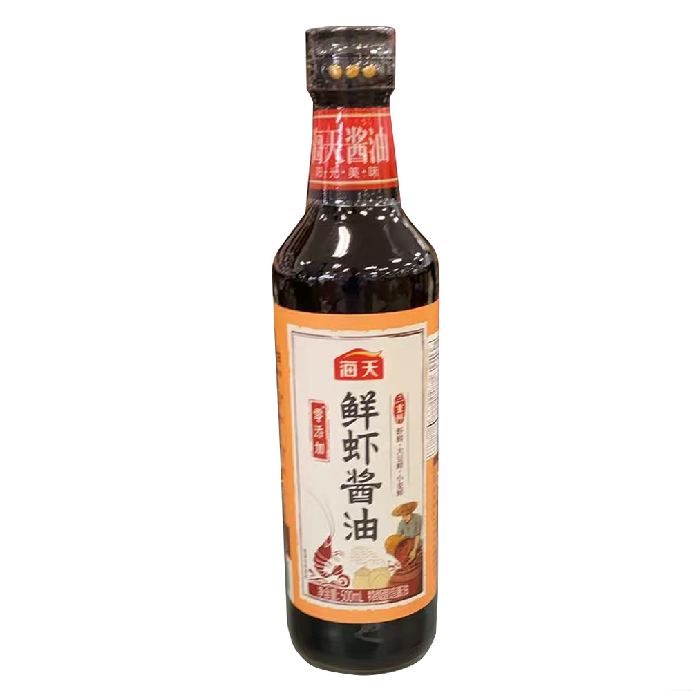 海天酱油 鲜虾酱油 500ml