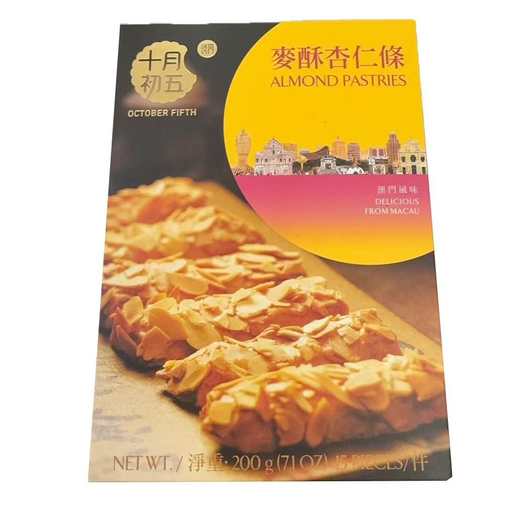 十月初五 麦酥杏仁条 200g/7.1 OZ