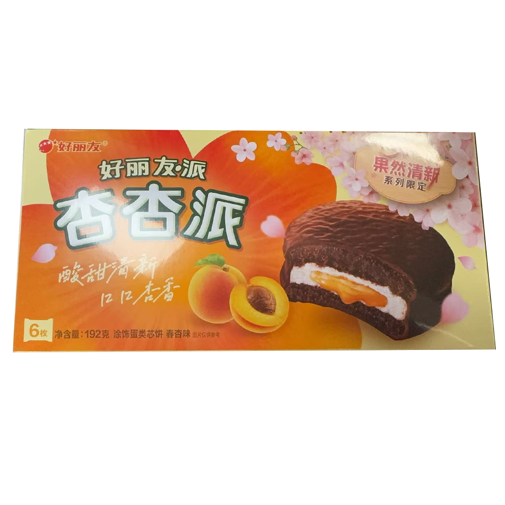 Orion 好丽友派系列 - 杏杏派 192g