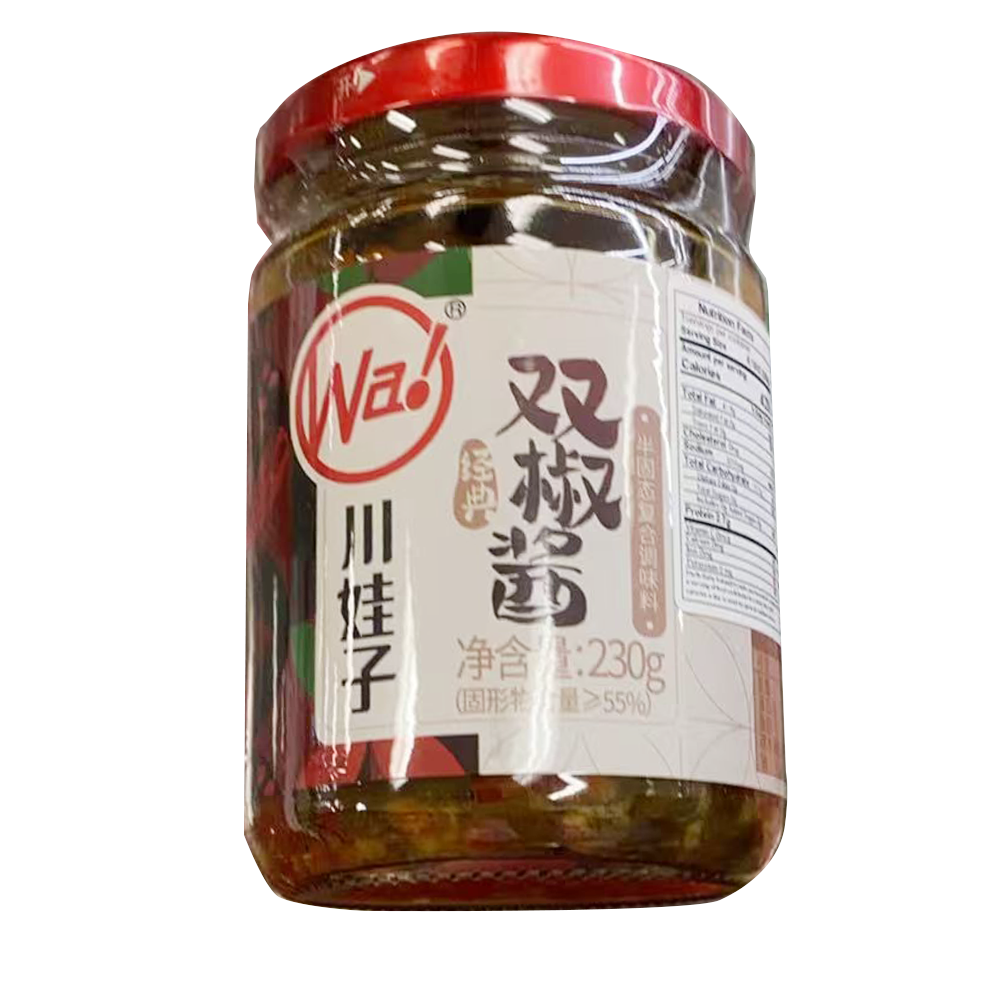Wa川娃子 - 双椒酱 230g