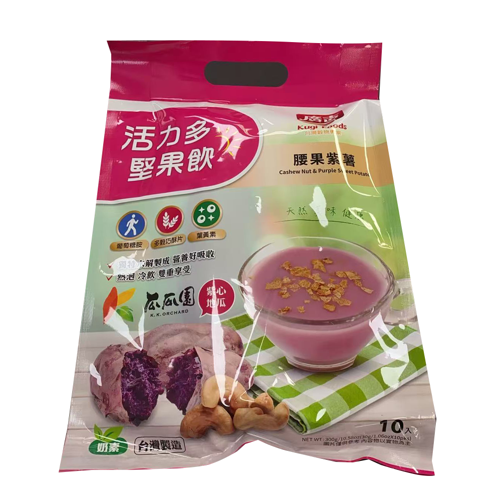 广吉活力多坚果饮 腰果紫薯 300g/10.58oz