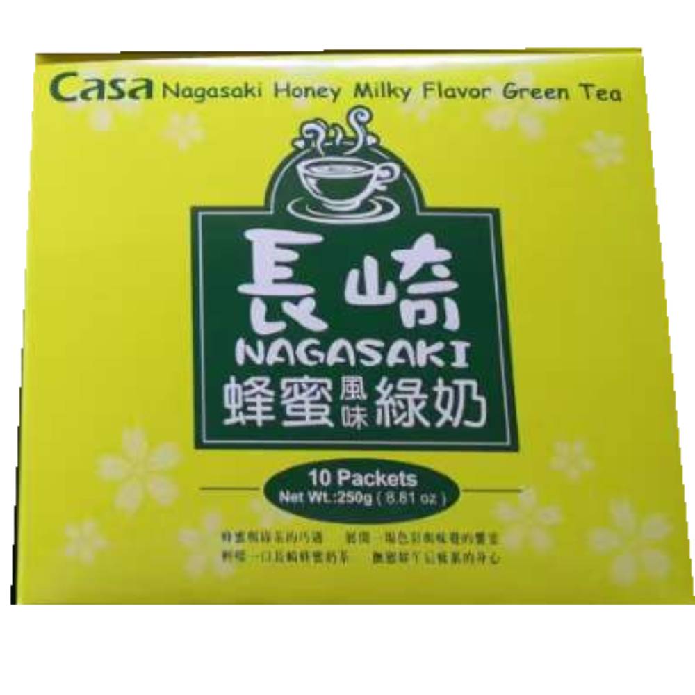 casa奶茶 - 长崎蜂蜜绿奶风味 8.81oz