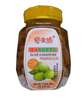 奇之味化核甘草榄 -辣味170g