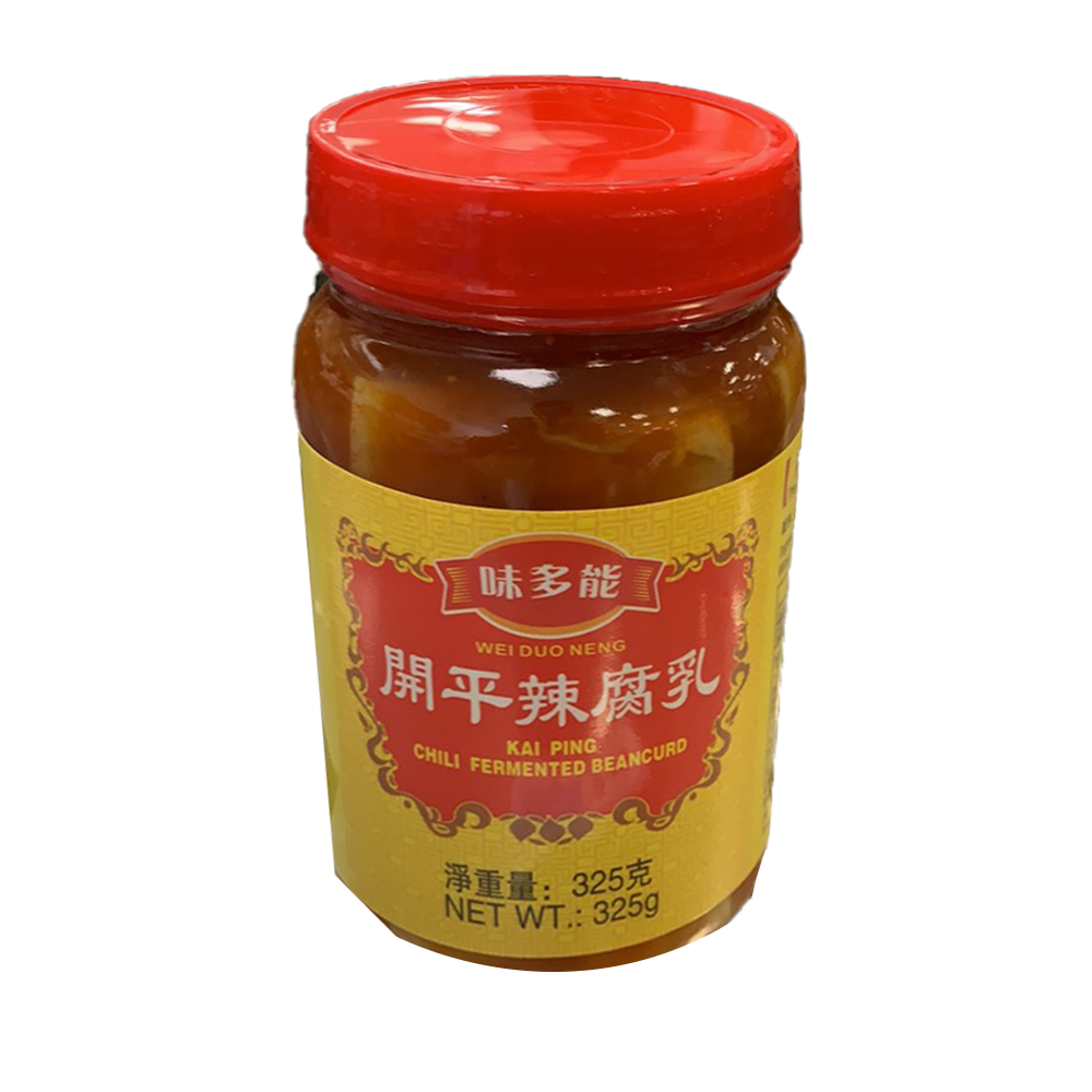 味多能 开平辣腐乳 340g