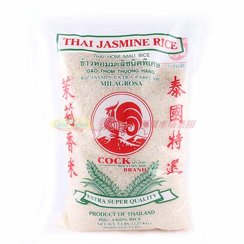 鸡牌 泰国茉莉香米(小) 5LB
