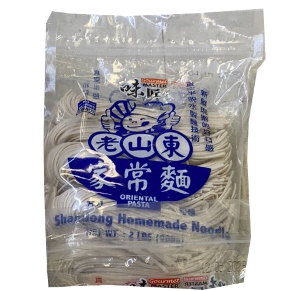 味匠冷冻鲜面系列 - 老山东家常面 2lbs