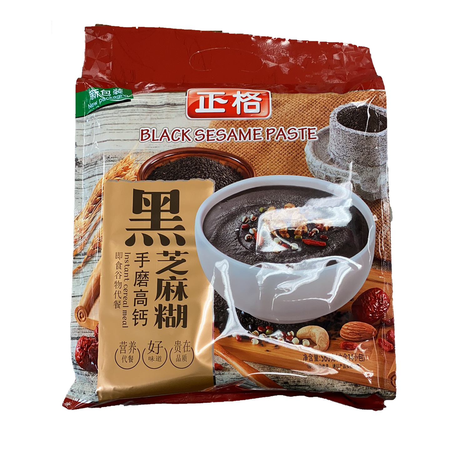 正格 -手磨高钙黑芝麻湖 560g