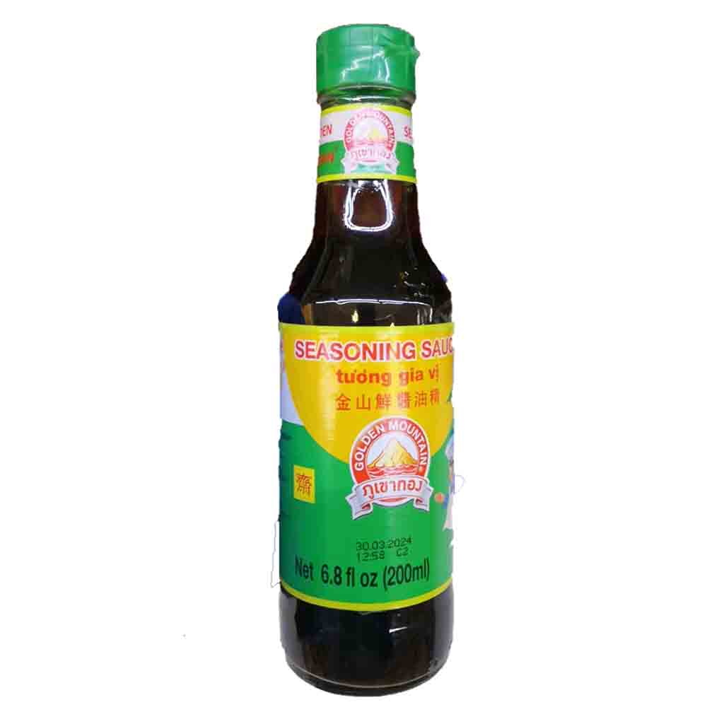 金山鲜酱油精 (斋)6.8FL OZ