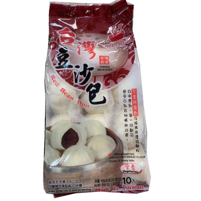金宝台湾包系列 -豆沙包(全素)23 OZ