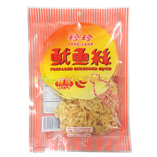 珍珍牌辣味鱿鱼丝 3OZ