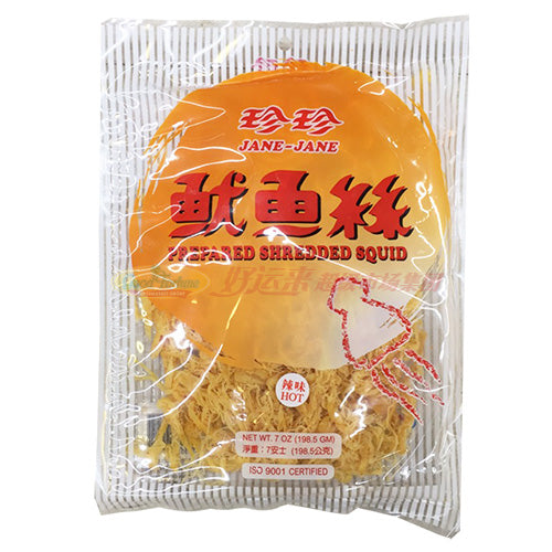 珍珍牌辣味鱿鱼丝 7OZ