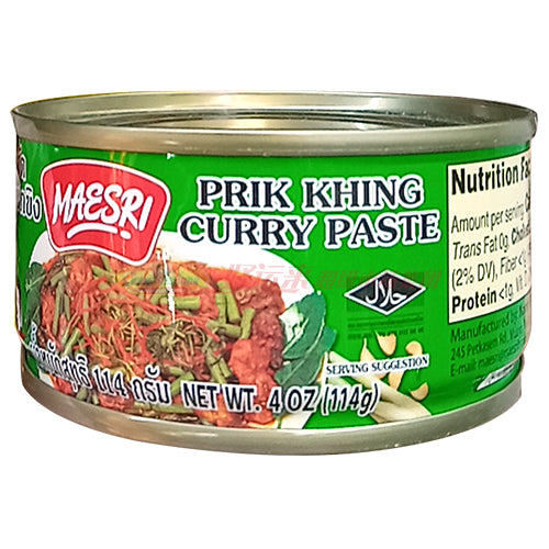 Maesri 咖喱汁(绿色包装) 4 OZ