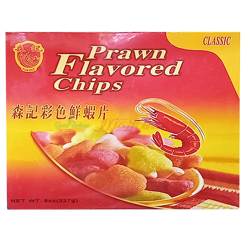 森记 彩色鲜虾片 8 OZ