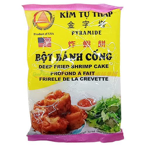 金字塔炸虾饼粉 12 OZ