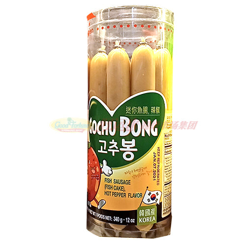 Wang 韩国迷你鱼肠-辣味 340g