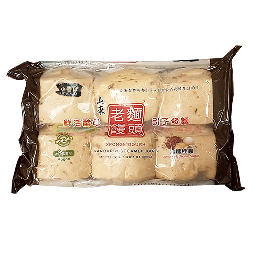 小巷口老面馒头-黑糖桂圆 600g