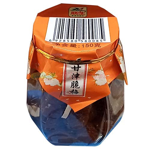 联生甘津脆梅 150g