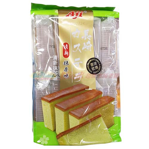 Aji 长崎蛋糕 - 抹茶味 330g