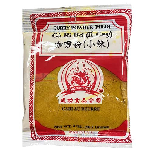 成功食品公司咖喱粉(小辣) 2 OZ