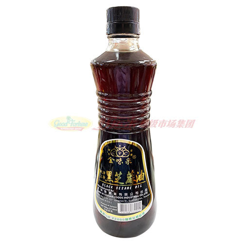 金味泉黑芝麻油 17.66 oz