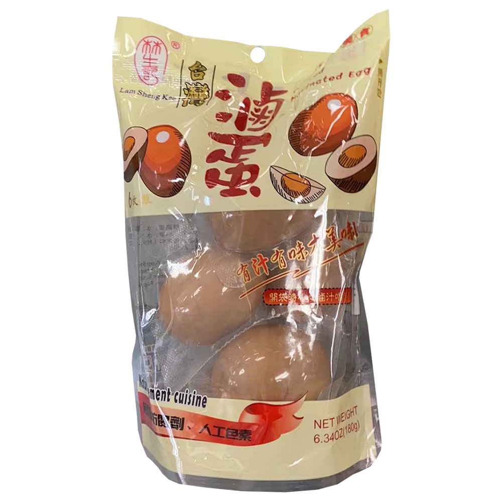 林生记风味蛋 - 台湾卤蛋(6枚)180g