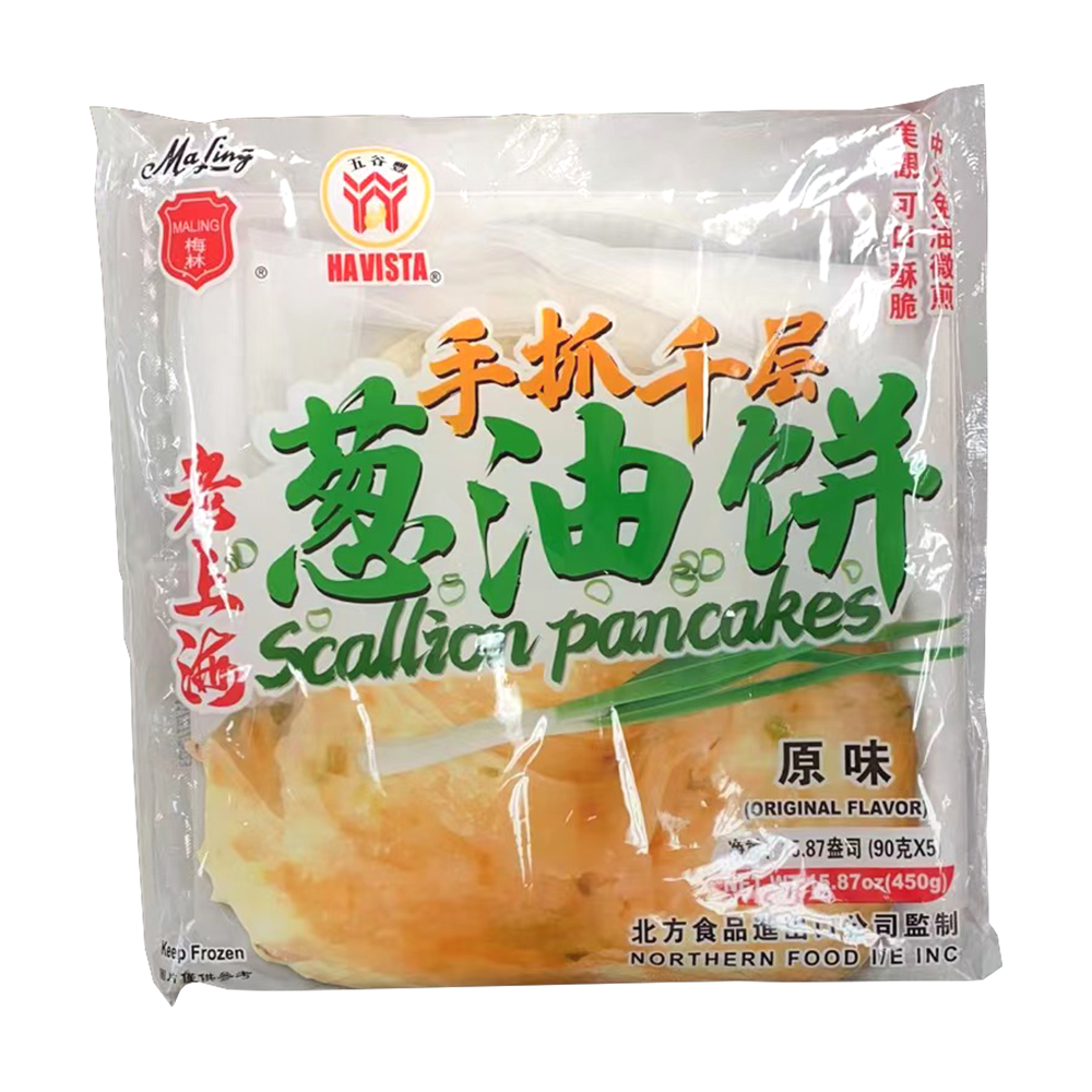 五谷丰 梅林葱油饼 - 原味 450g