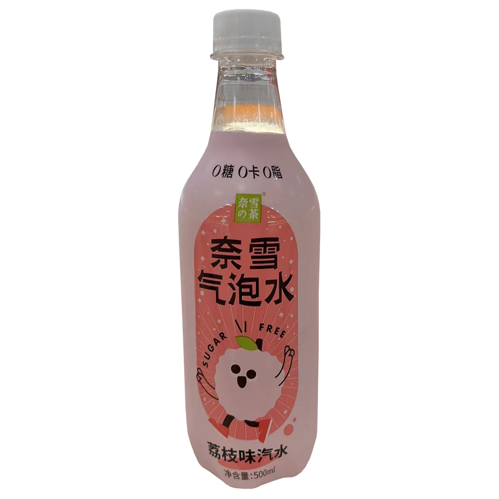 奈雪气泡水 - 荔枝味 500 mL