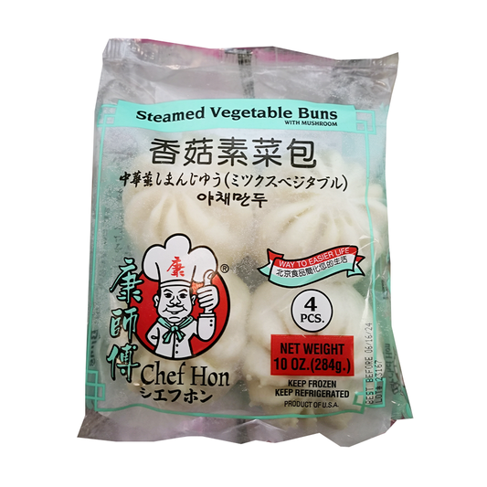 康师傅包子系列 - 香菇素菜包(4个）10oz