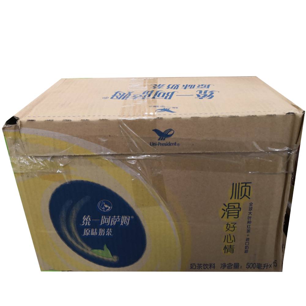 统一阿萨姆奶茶（整箱） - 原味奶茶 15*500ml
