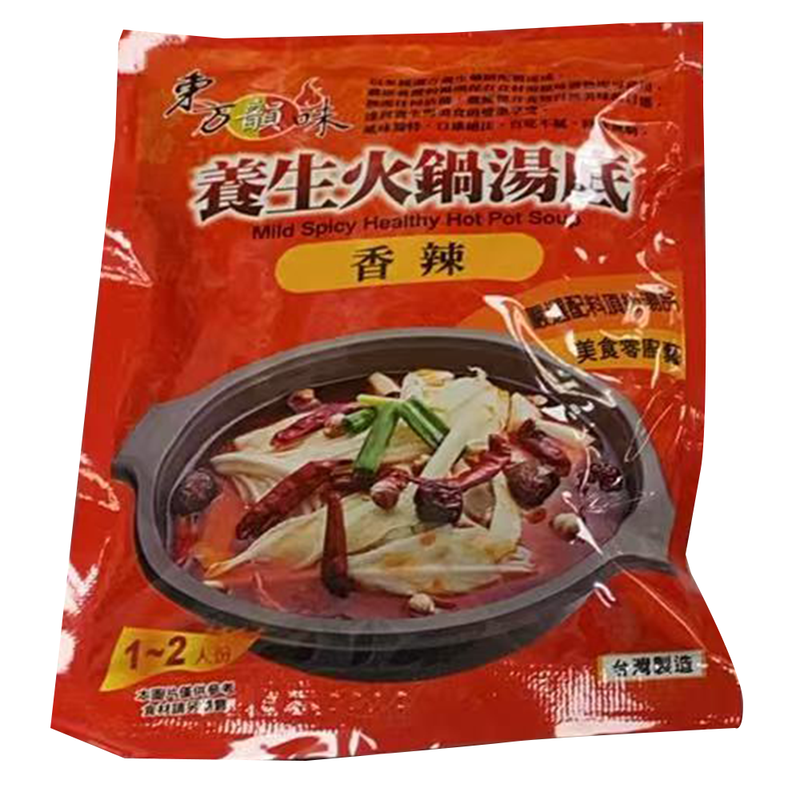 东方韵味 养生火锅汤底 香辣 1-2人份