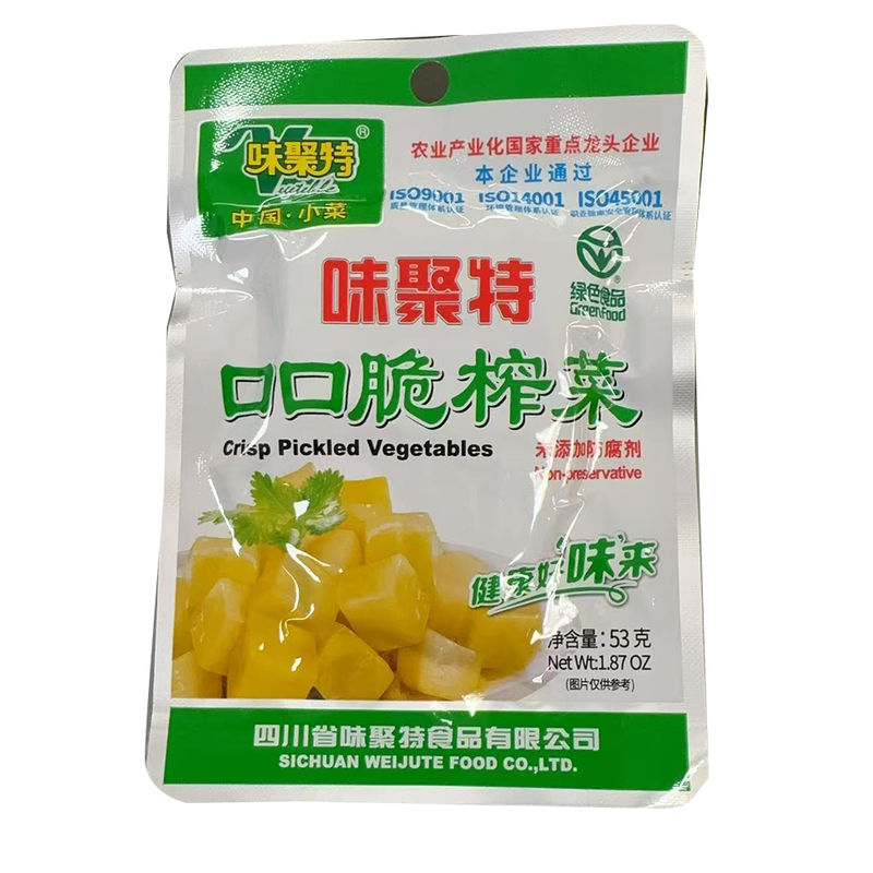 味聚特 口口脆榨菜榨菜 1.87oz
