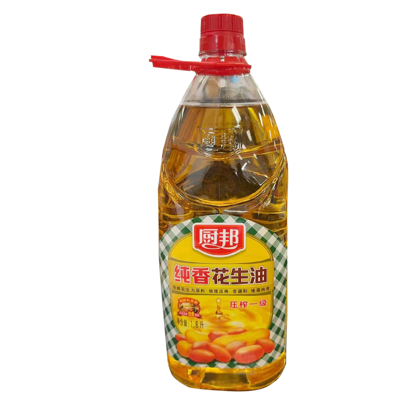 厨邦 浓香纯花生油 1.8L