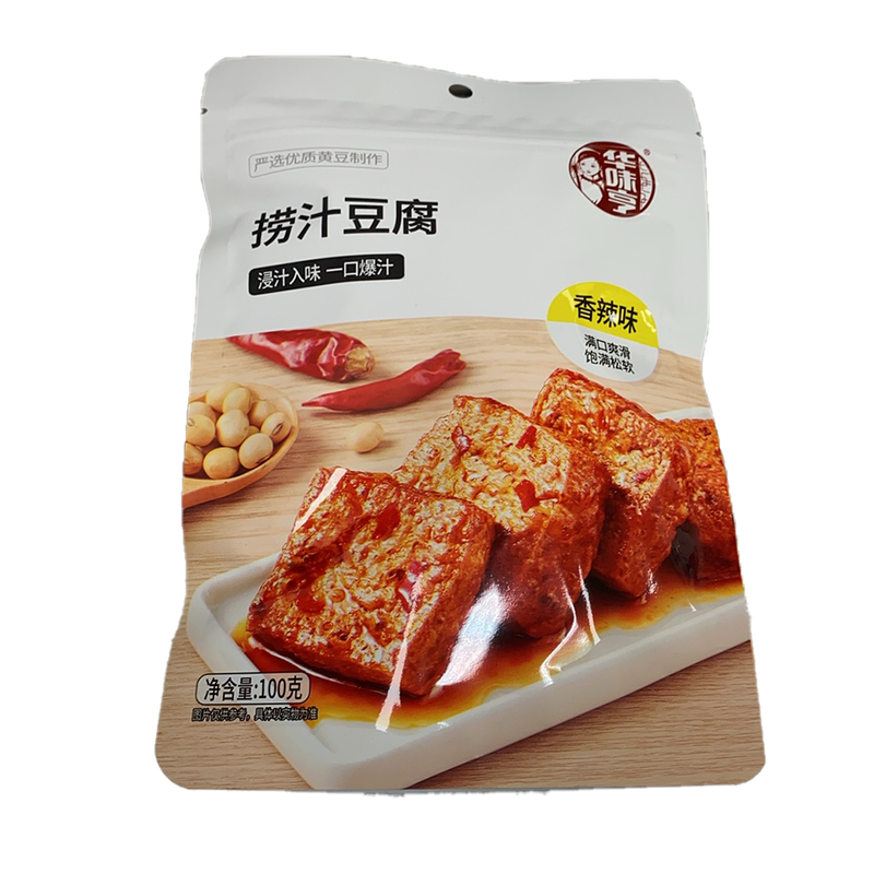 华味享 捞汁豆腐 香辣味 100g