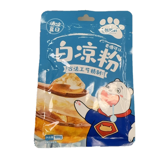 小熊驾到 白凉粉 100g
