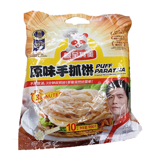粮全其美手抓饼（10片装）- 原味 900g（大包）