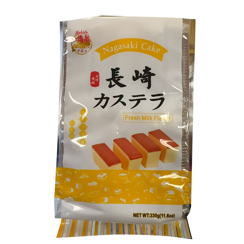 Hokido 北海道 长崎蛋糕 - 北海道鲜乳味 330g/11.6oz