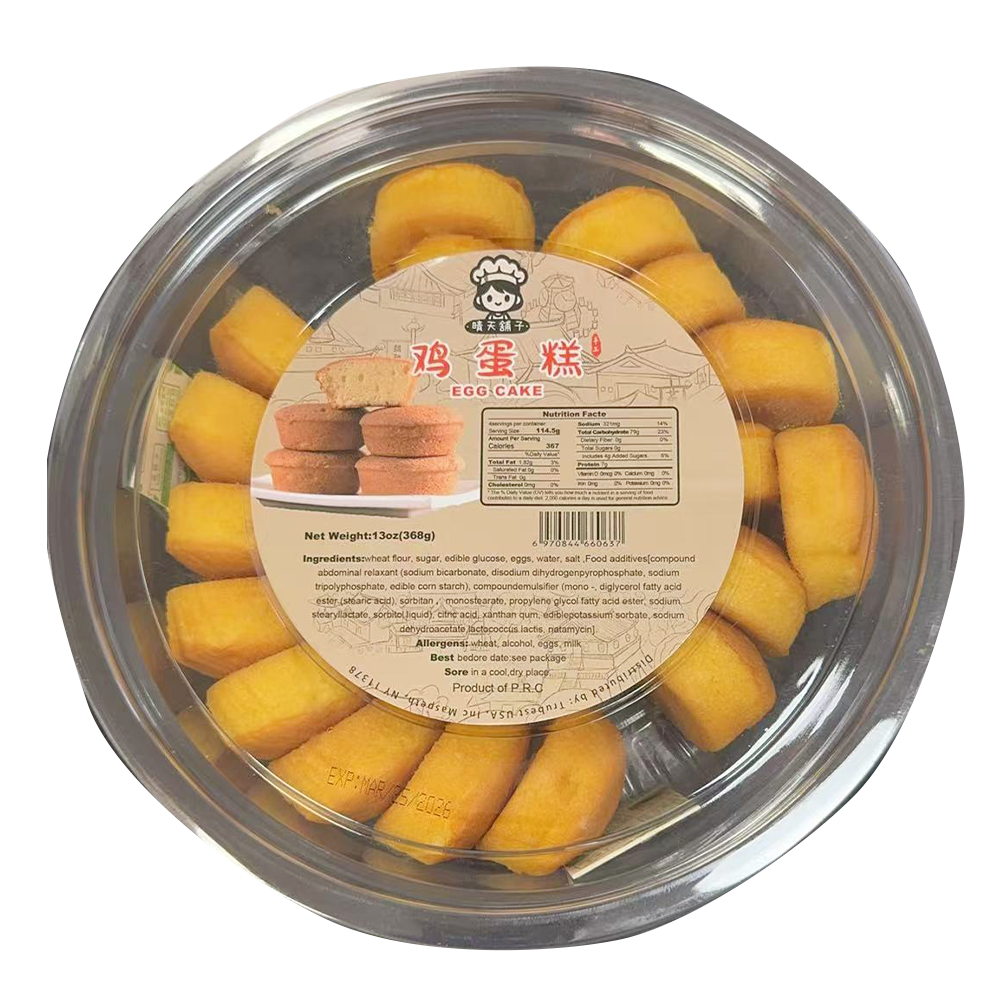 晴天铺子 鸡蛋糕 368g/13oz