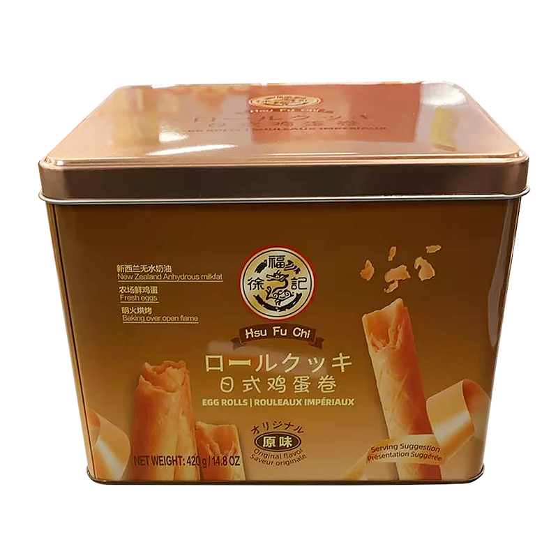 徐福记 日式鸡蛋卷（原味） 14.8oz