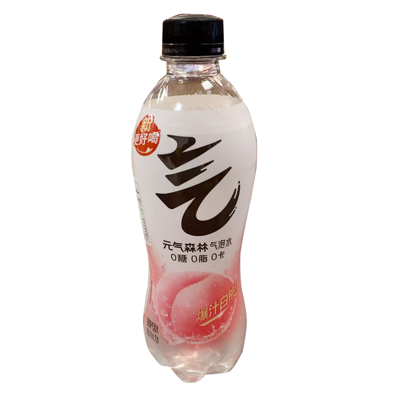 元气森林苏打气泡水 - 爆汁白桃味 16.2 FL OZ