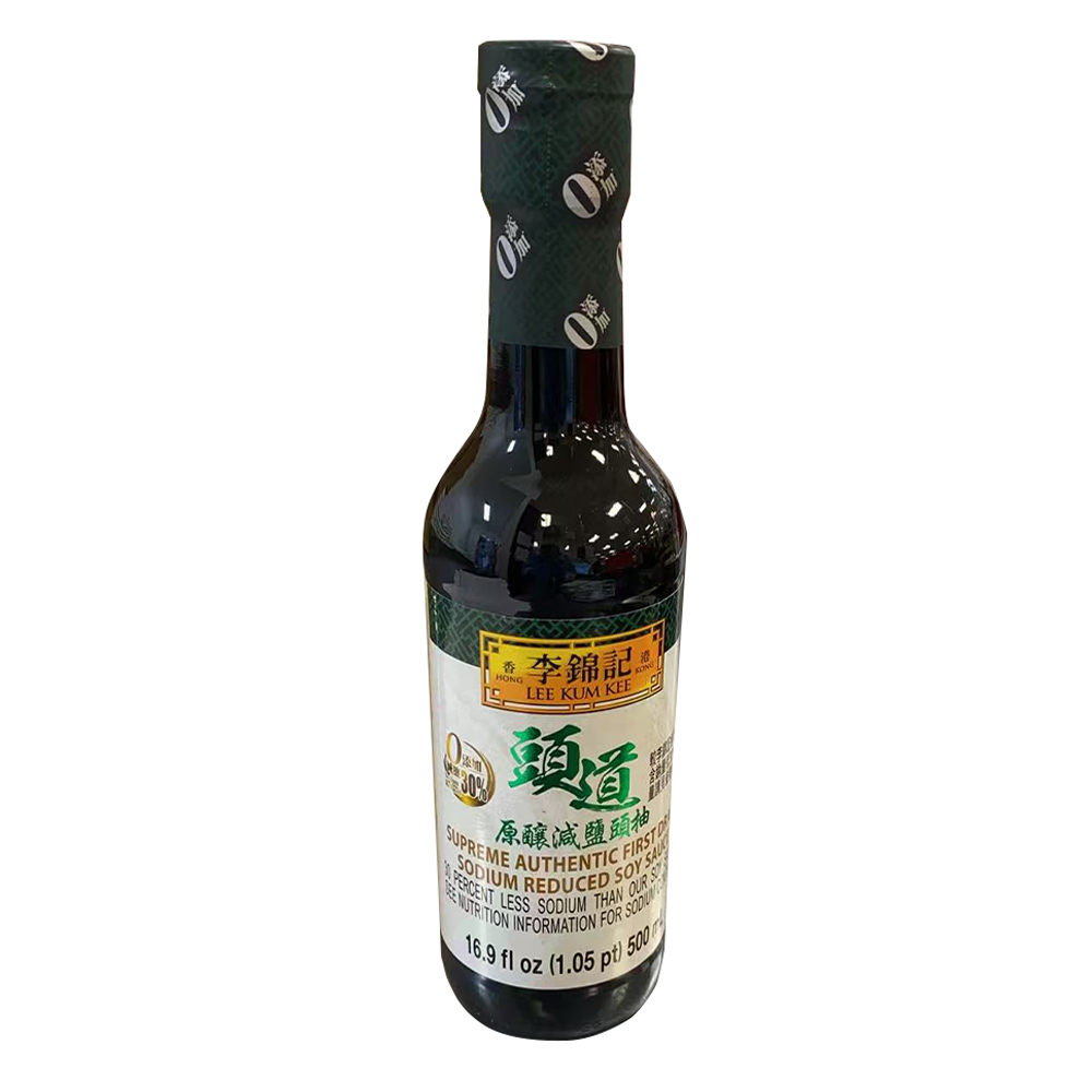 李锦记 头道 减盐头抽 16.9 FL OZ