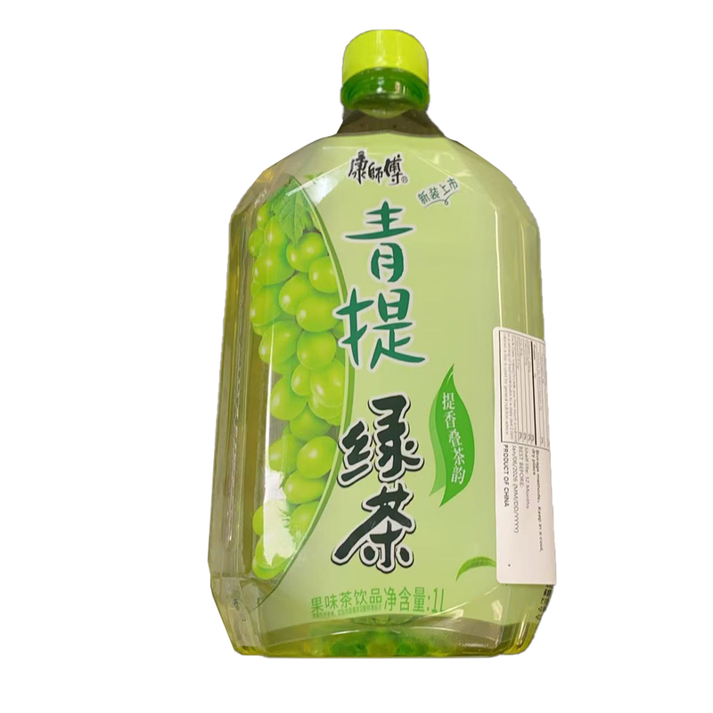 康师傅饮料系列 - 青提绿茶 1L