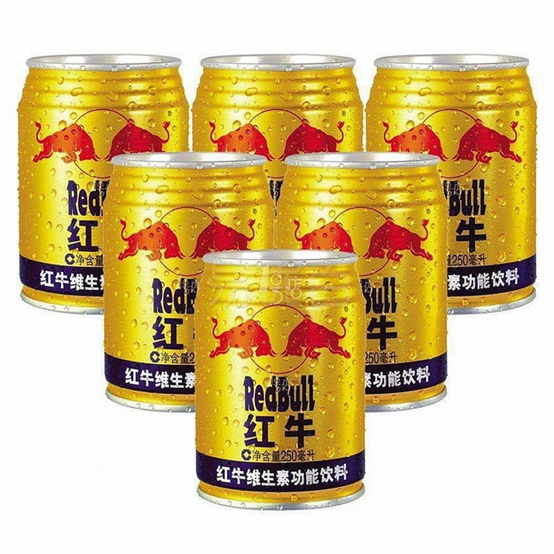 红牛 功能饮料 1 排 （6*250ml)