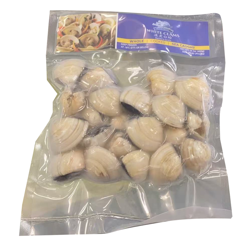 冷冻煮 白蛤（有壳）1 lb