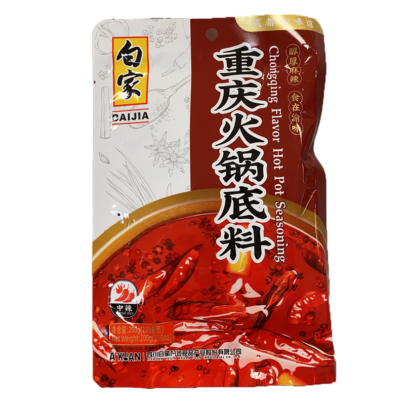 白家 重庆火锅底料 200 g