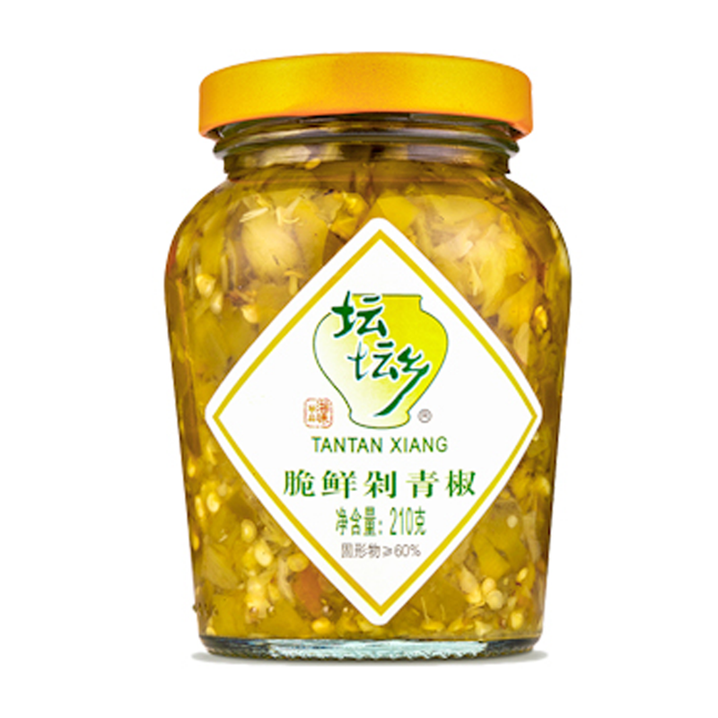 坛坛香 脆鲜剁青椒 210g
