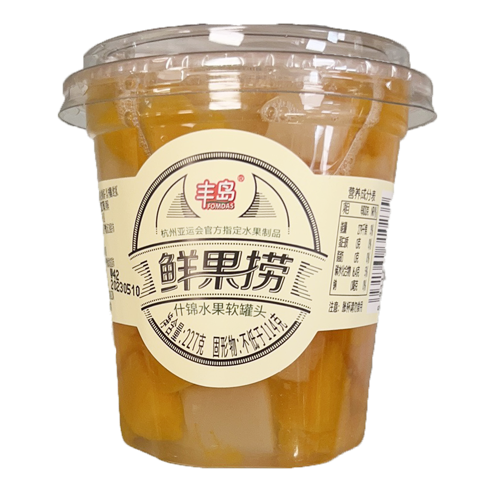丰岛 鲜果捞 什锦水果软罐头  227g